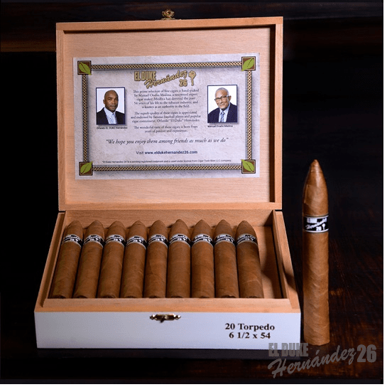 [Black Label Selection Habano 2000 Torpedo El Duke 26][eldukehernandez26]