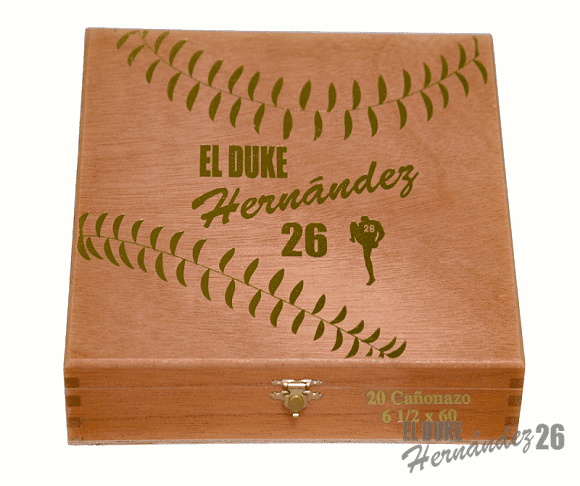 [Black Label Collection Canonazo Cigar Box][el duke hernandez 26]