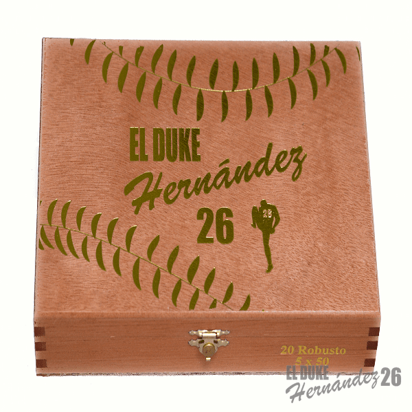 [Gold Label Collection Robusto Cigar Box][el duke hernandez 26]